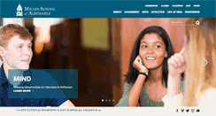 Desktop Screenshot of millerschoolofalbemarle.org